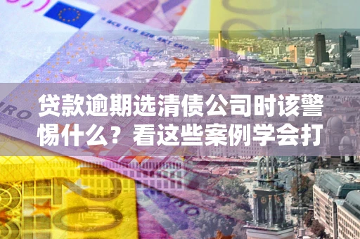 济南贷款逾期选清债公司时该警惕什么？看这些案例学会打翻身仗