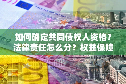 济南如何确定共同债权人资格？法律责任怎么分？权益保障技巧揭秘！