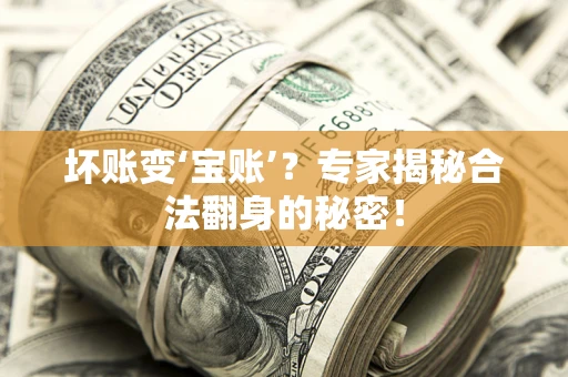 济南坏账变‘宝账’？专家揭秘合法翻身的秘密！