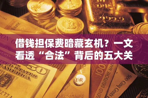 济南借钱担保费暗藏玄机？一文看透“合法”背后的五大关键陷阱