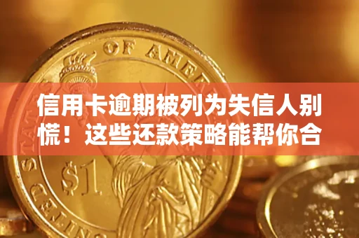 济南信用卡逾期被列为失信人别慌！这些还款策略能帮你合法止损