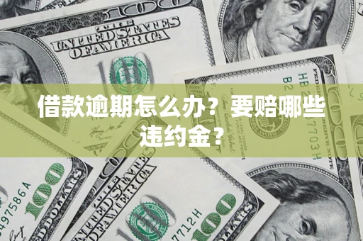 济南借款逾期怎么办？要赔哪些违约金？